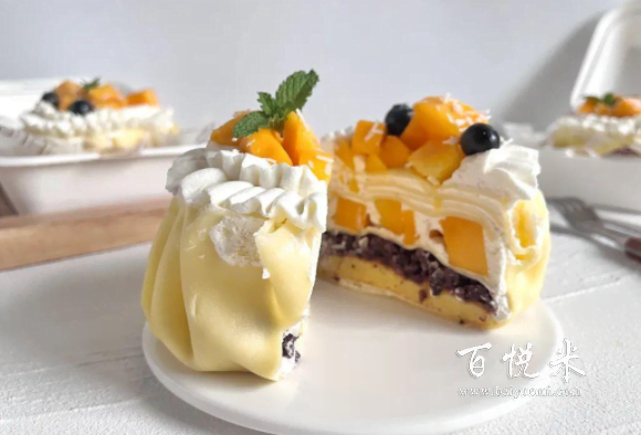 千層蛋糕的新造型,用平底鍋就能做,全新搭配